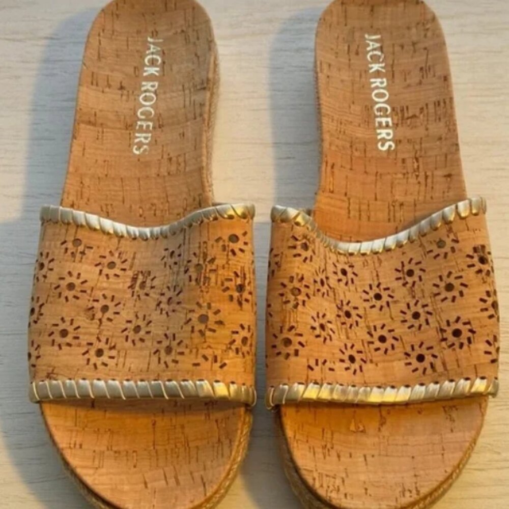 Jack Rogers Ro Cork Slide Sandals